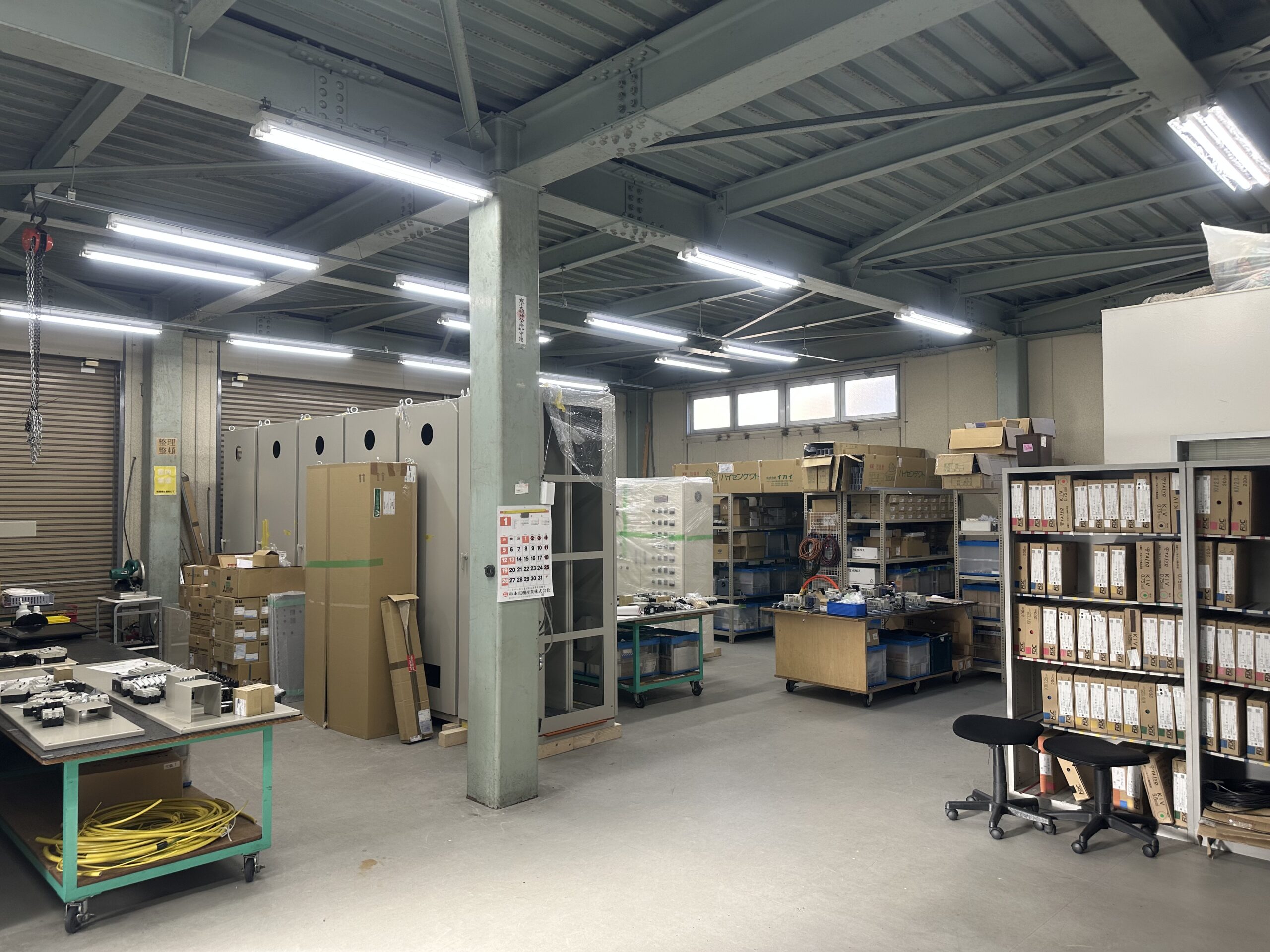 制御盤 分電盤 製作 工場8