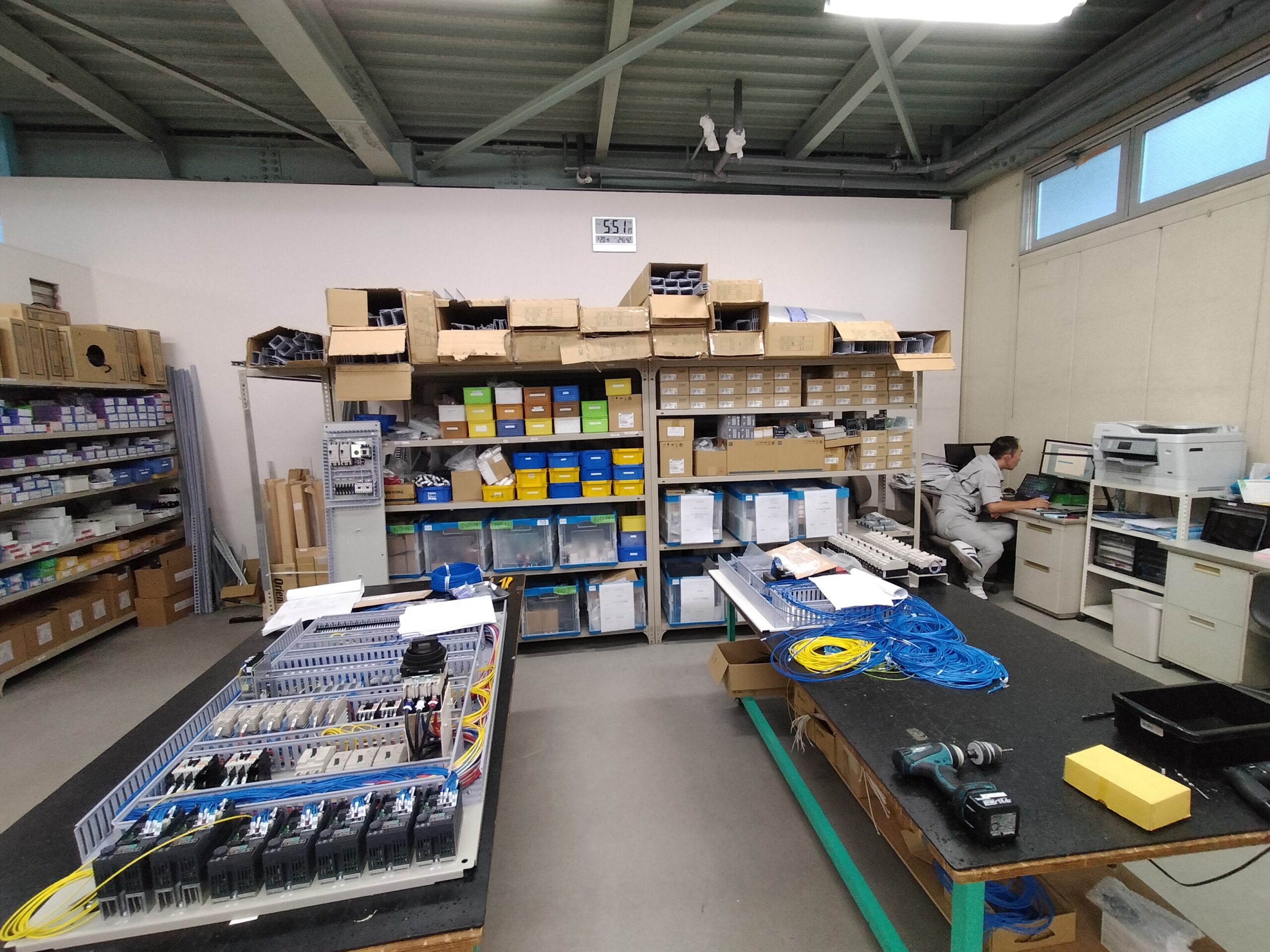 制御盤 分電盤 製作 工場6