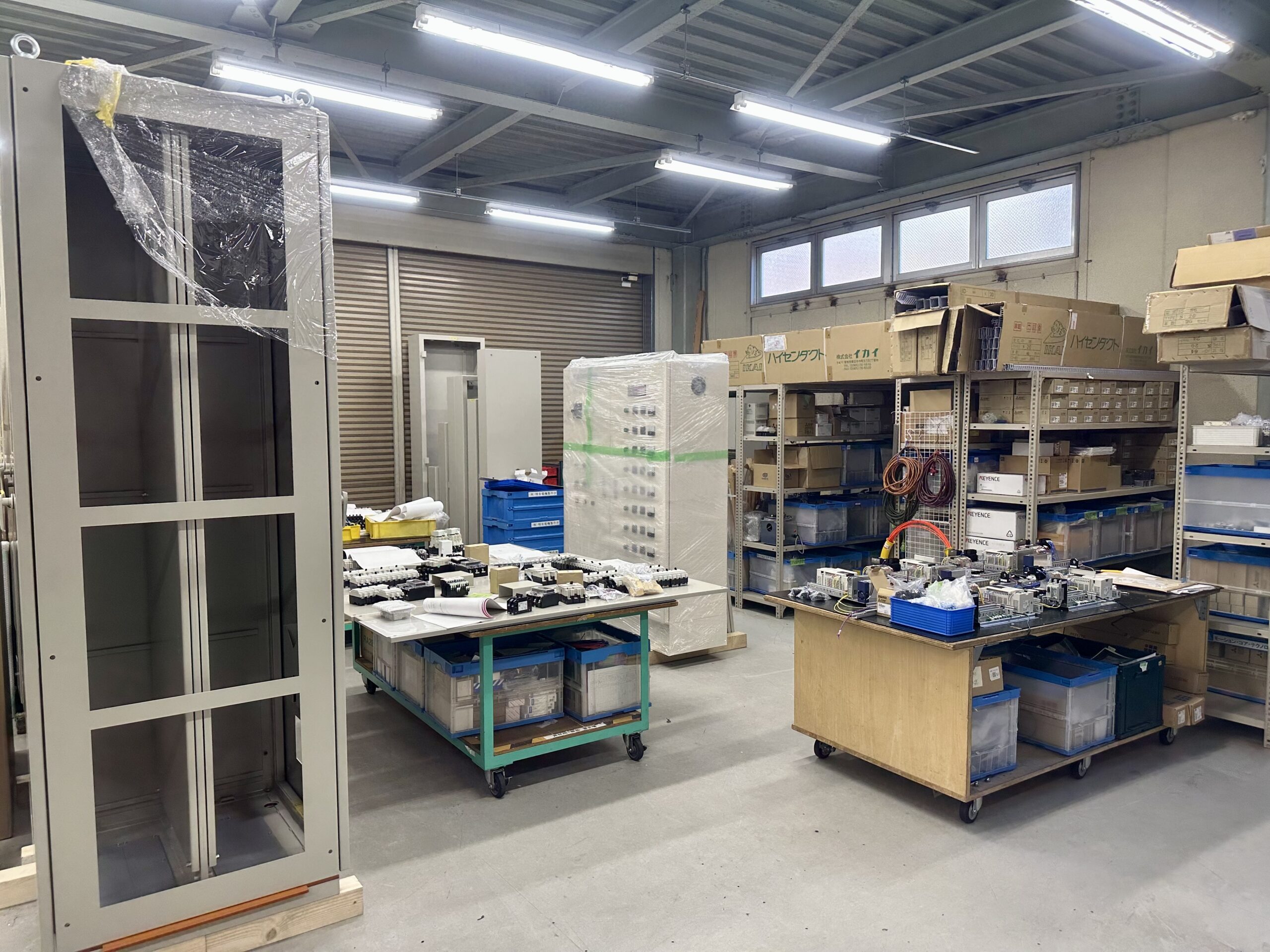 制御盤 分電盤 製作 工場7